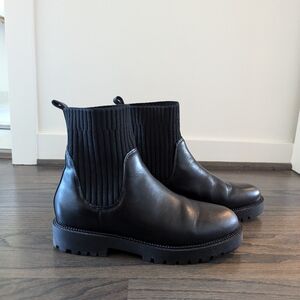 Black waterproof ankle boots | Blondo Hallie size 9